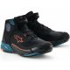 Foto 1 de ZAPATILLAS ALPINESTARS CR-X DRYSTAR RIDING NEGRO  PETRÓLEO  NARANJA FLUOR